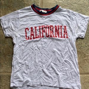 California white shirt